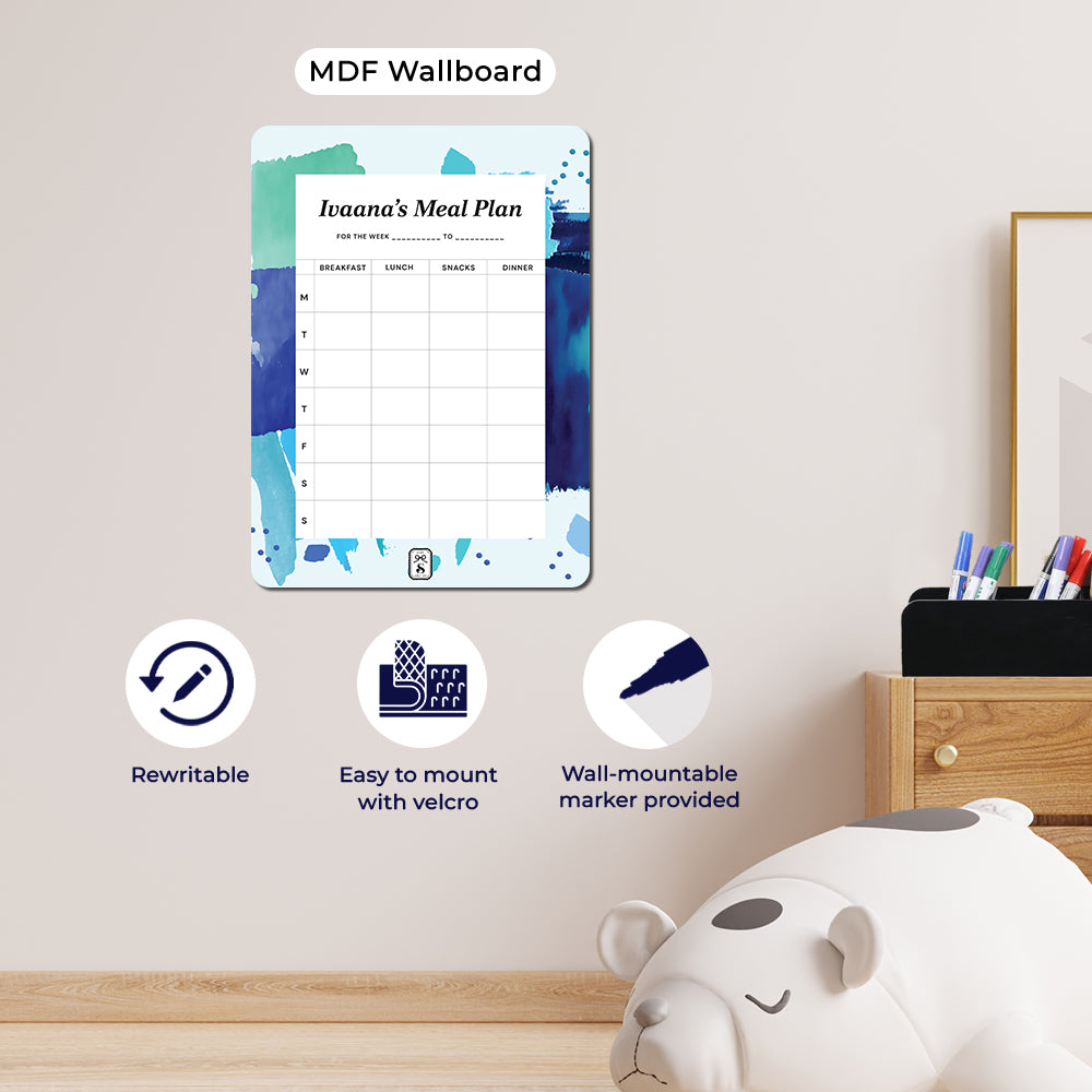 Whimsy Washes Meal Planner