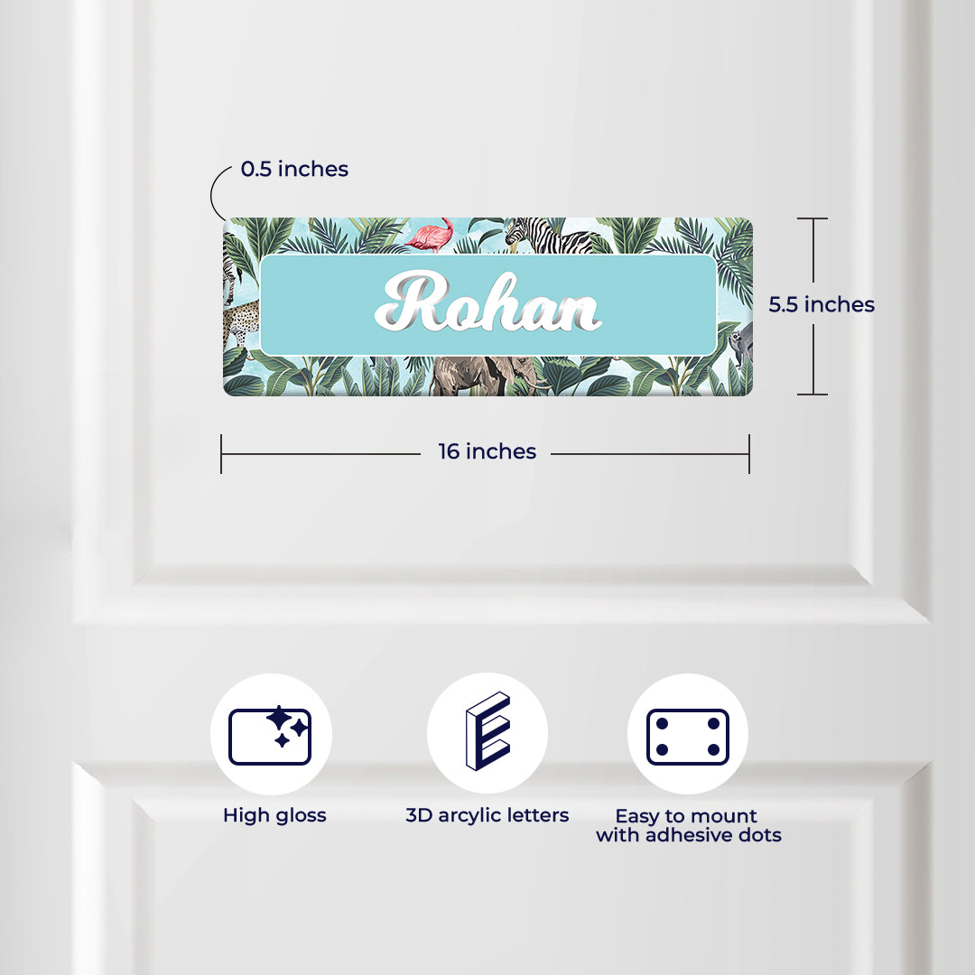 Savanna Spectrum Name Plate - Petite