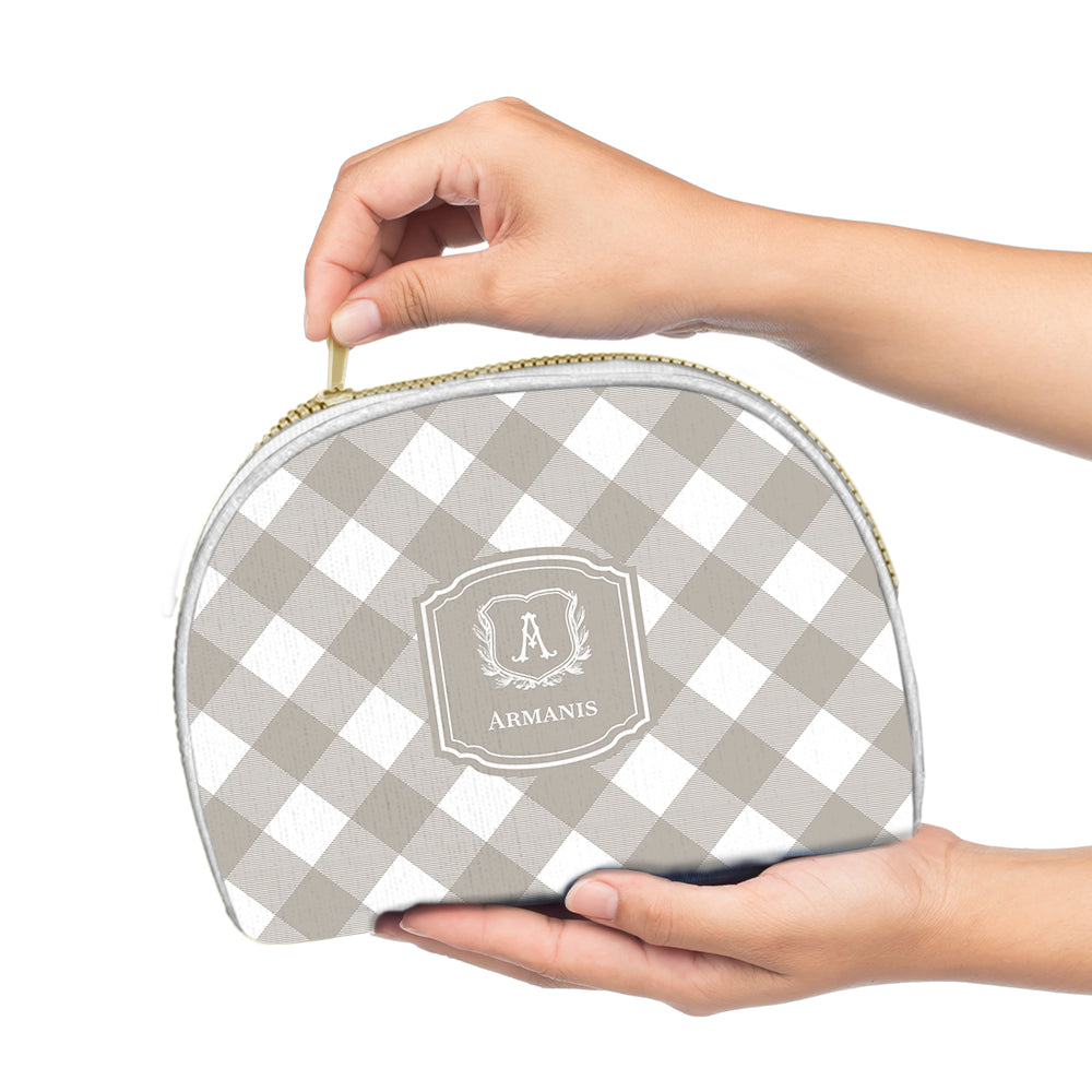 Gingham Pouch