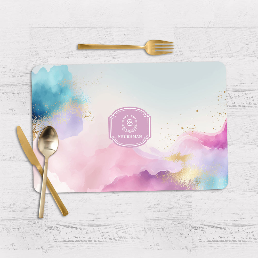 Gilded Strokes Placemat