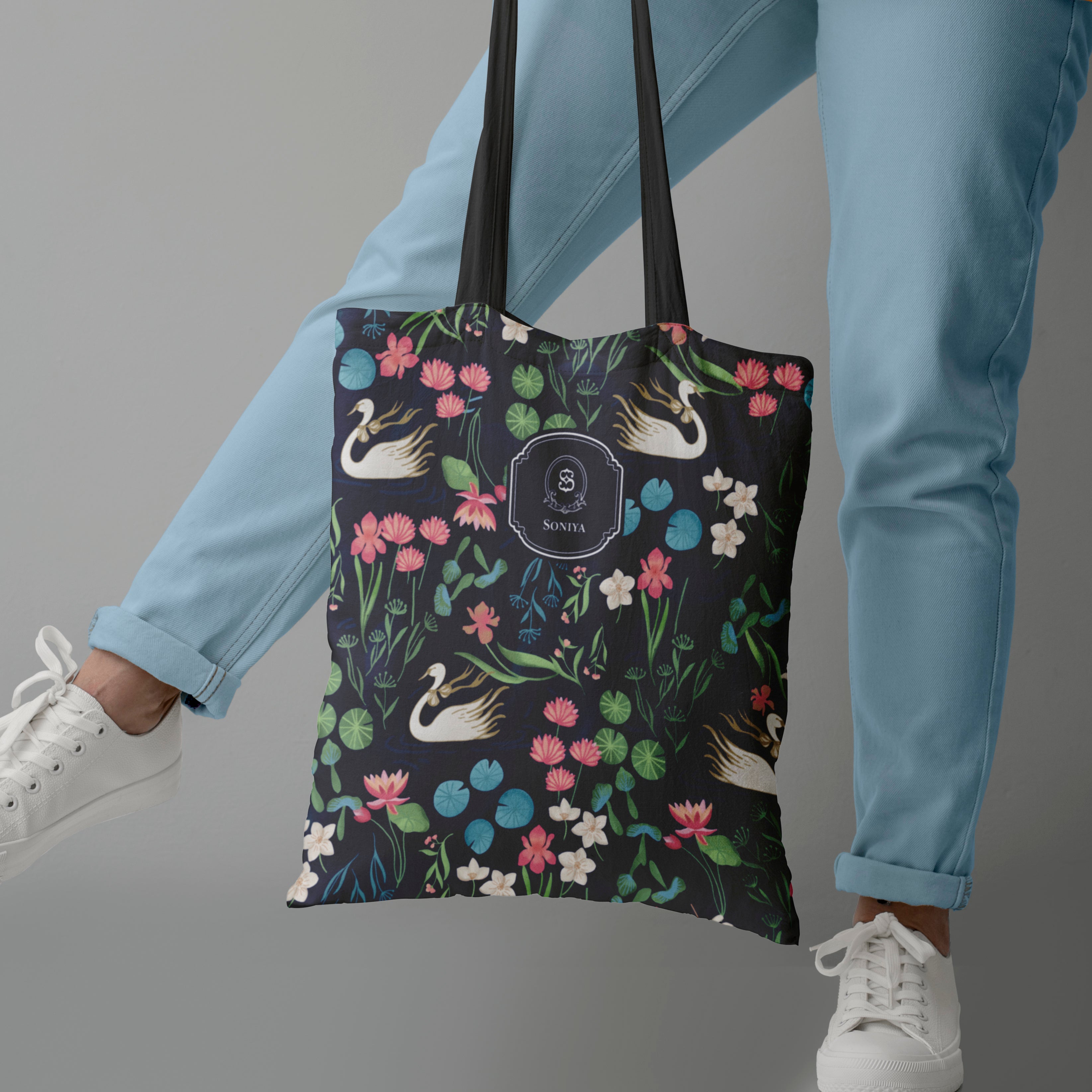 Swan's Lake Tote Bag