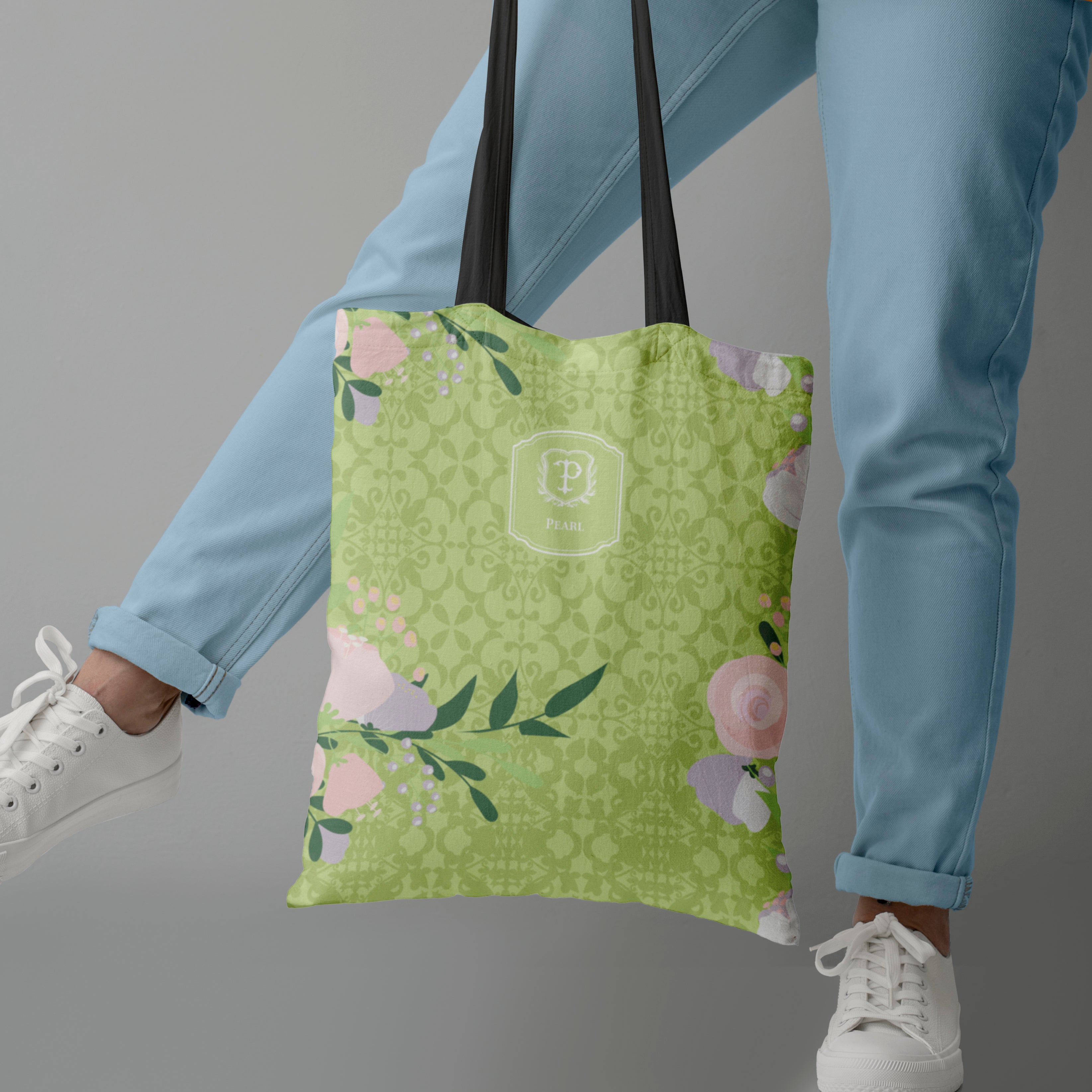 Royal Bloom Tote Bag