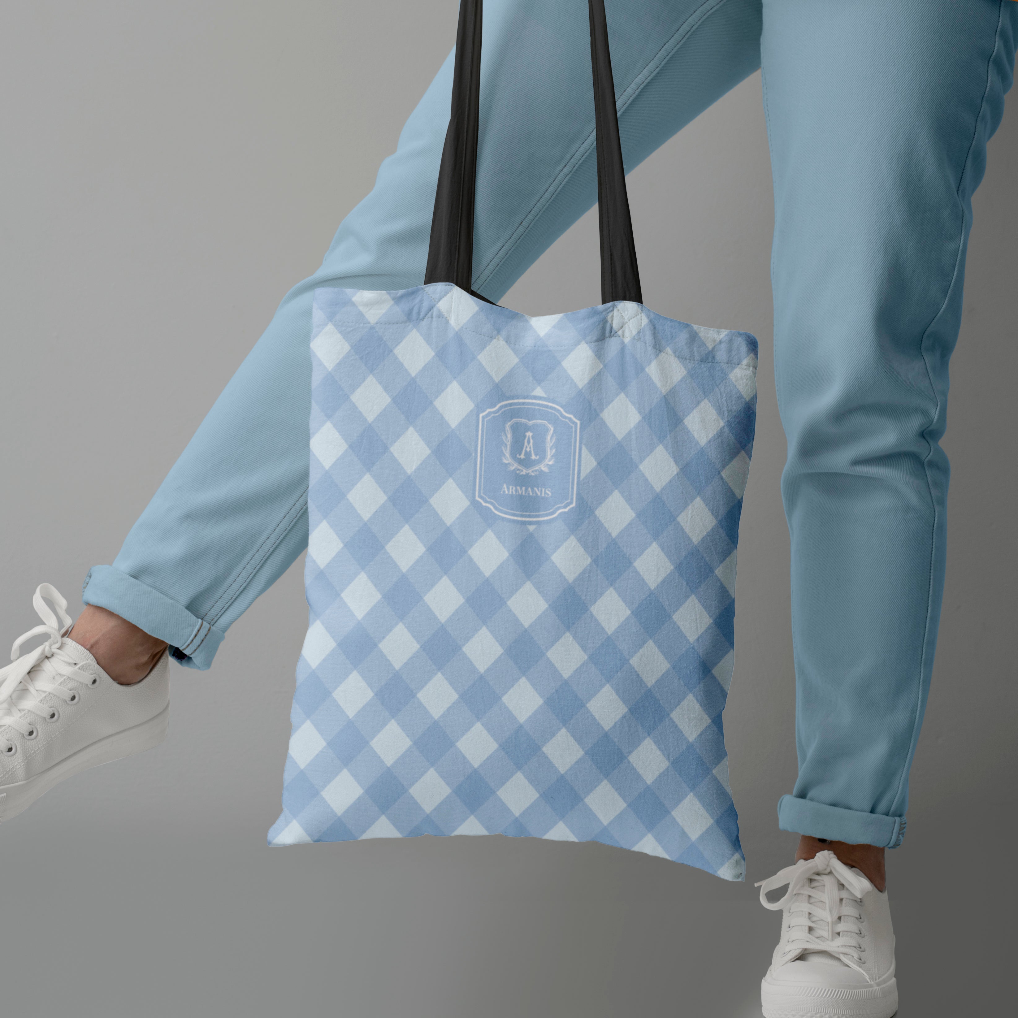 Gingham  Tote Bag