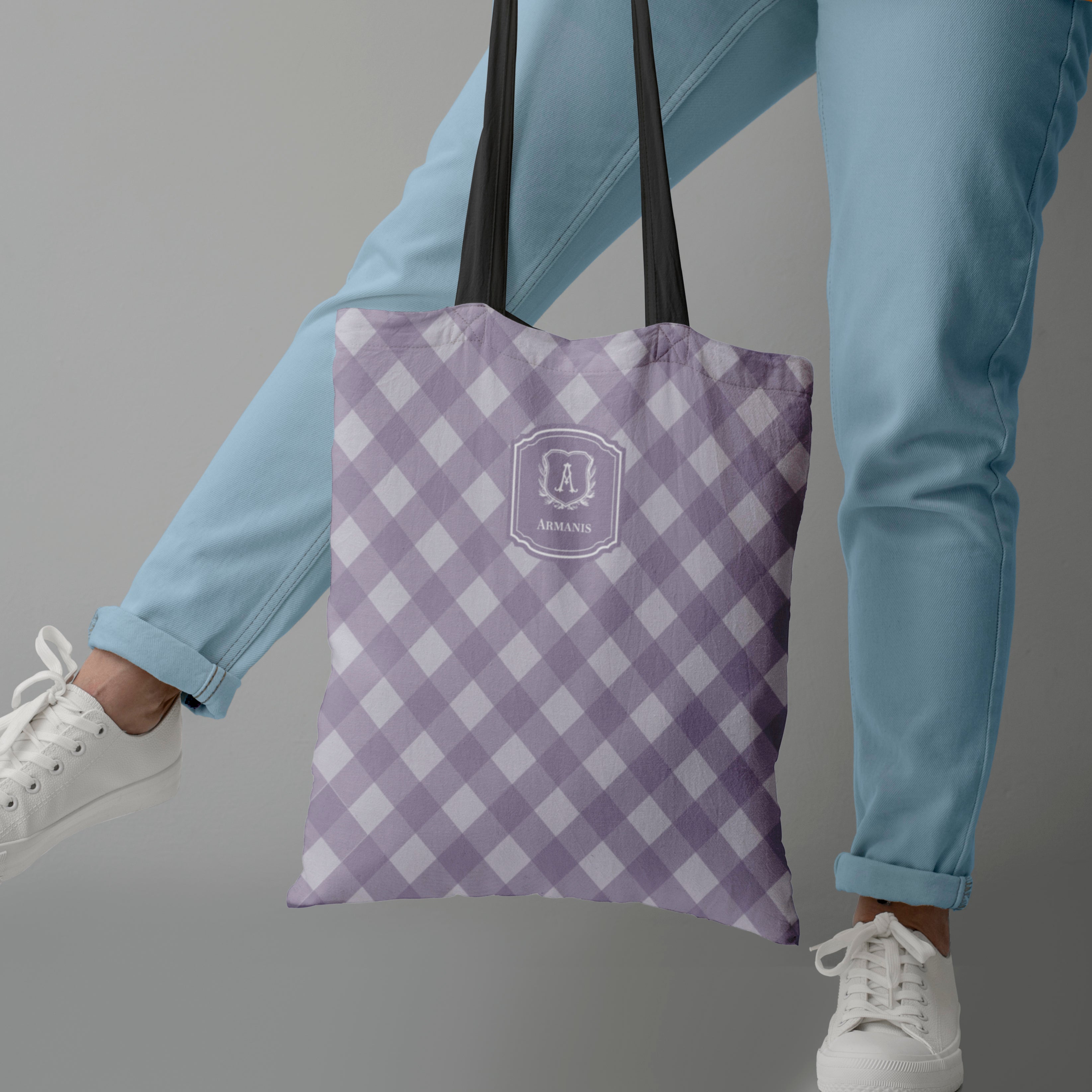 Gingham  Tote Bag