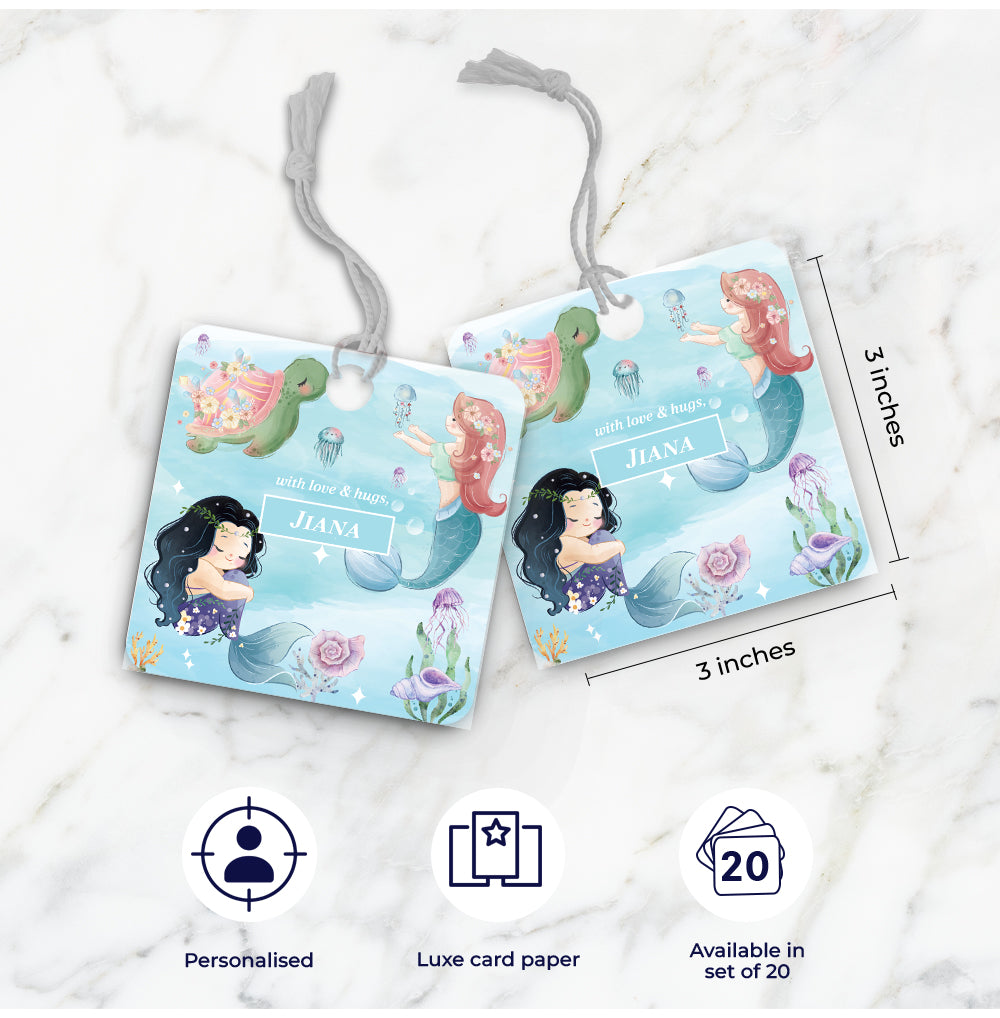 Mermaid Magic Gift Tag (kids)