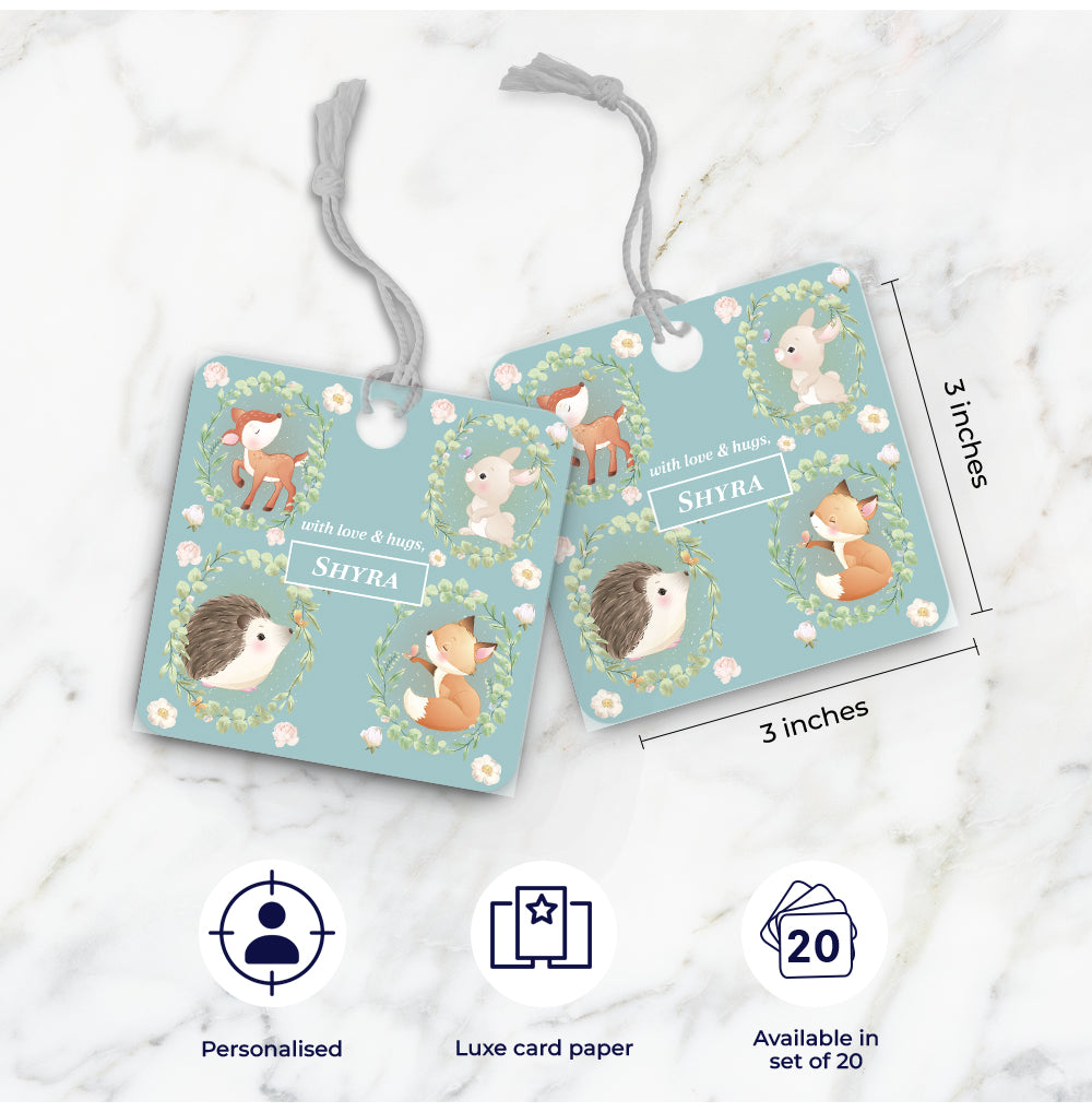 Woodland Wonders Gift Tag (kids)