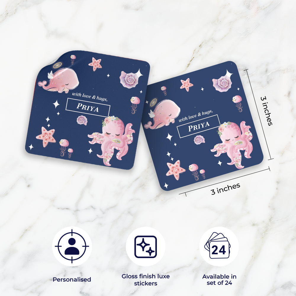 Blushing Underseas Gift Sticker (kids)