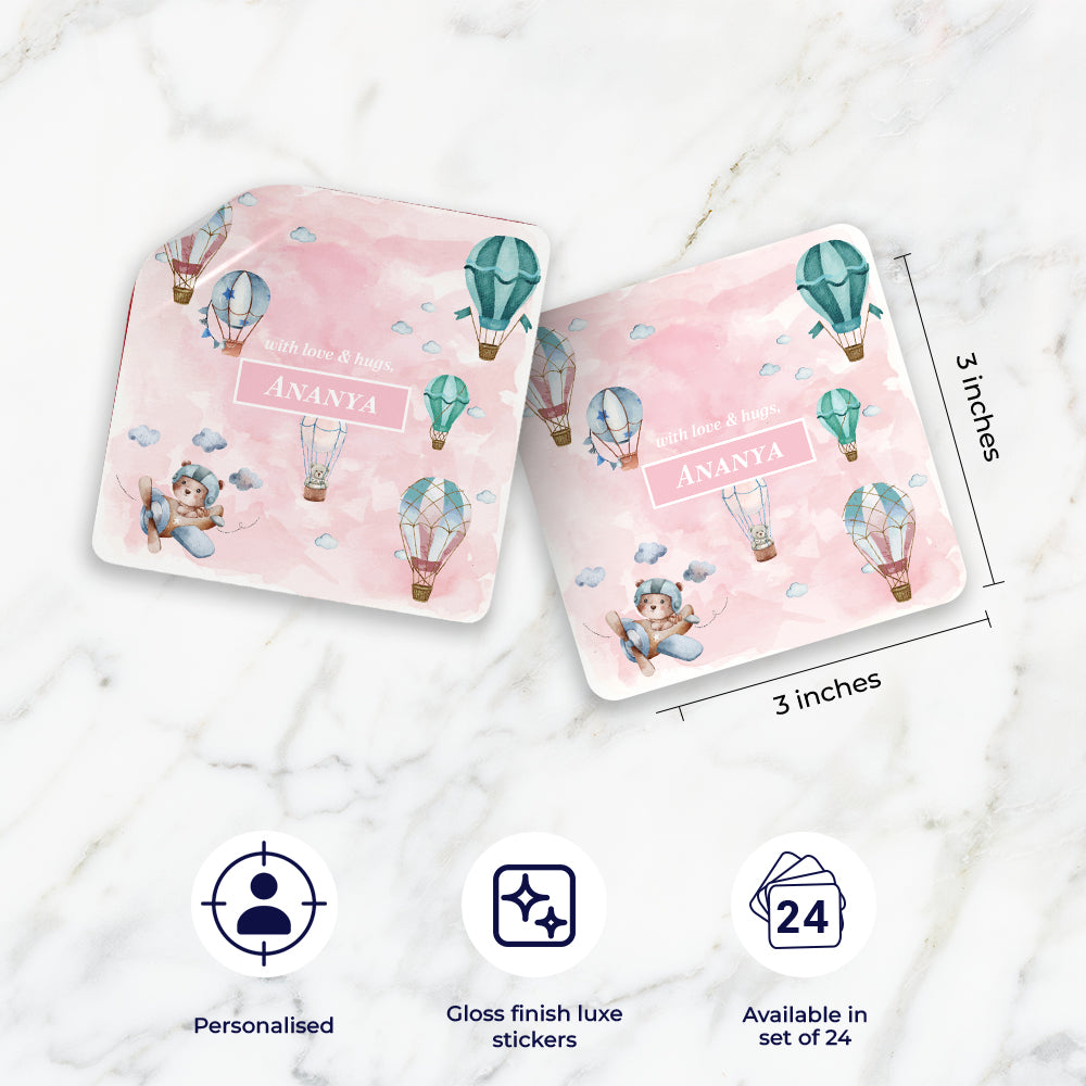 Infinite Sky Gift Sticker - set of 24