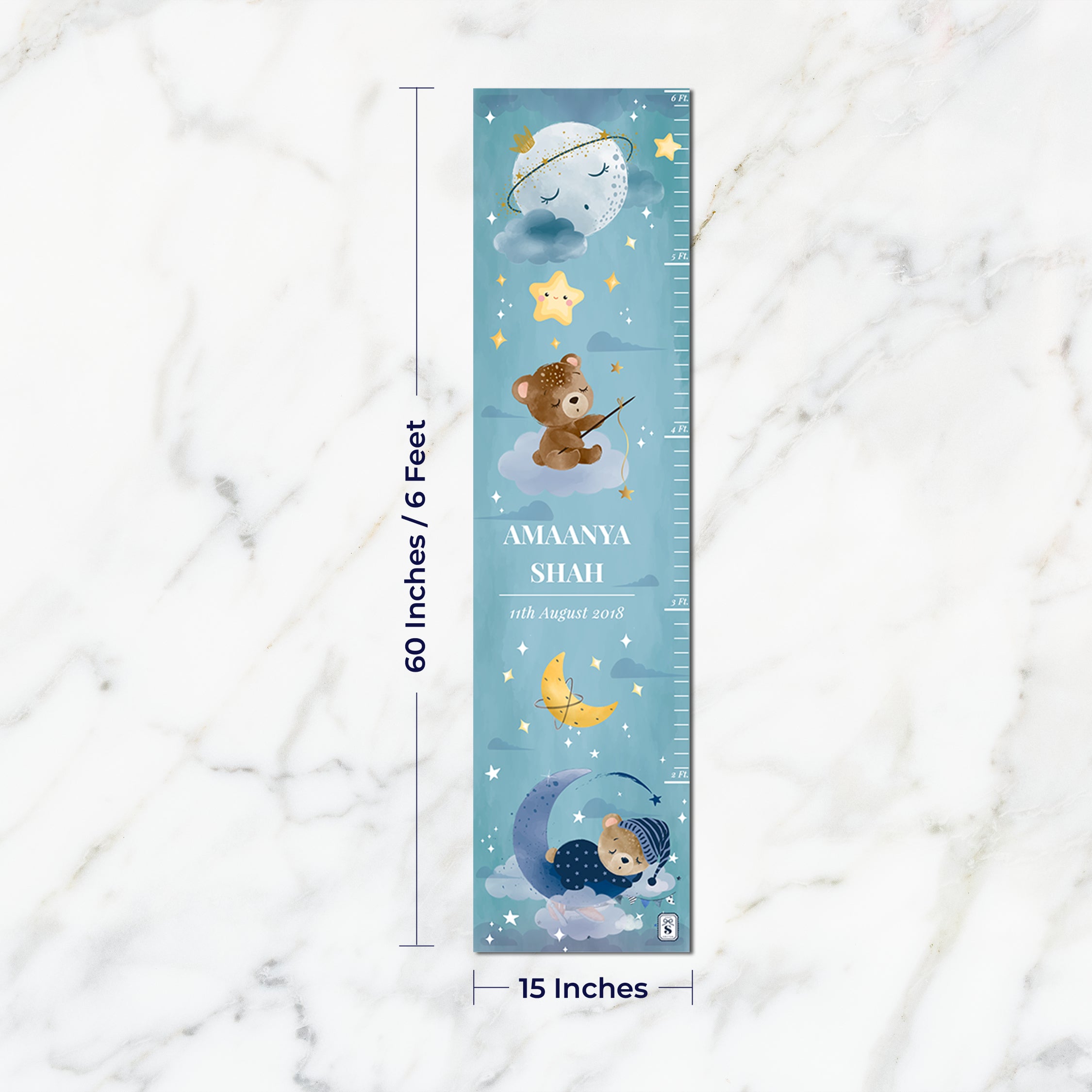 Moonlight Snuggles Height Chart (kids)