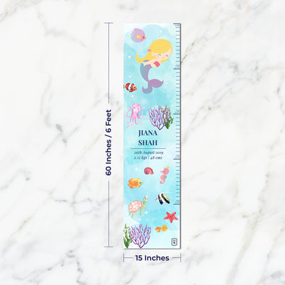 Lil Mermaid Height Chart