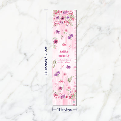 Floral Fiesta Height Chart