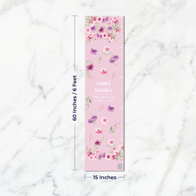 Floral Fiesta Height Chart