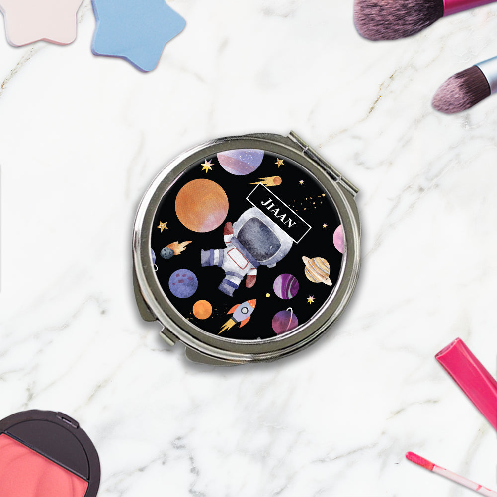 Lil Astronaut Kids Compact Mirror