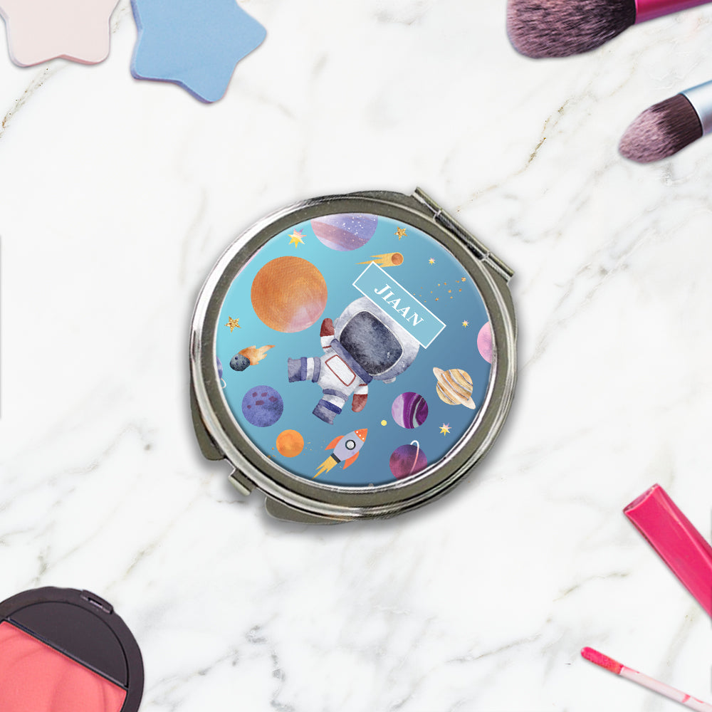 Lil Astronaut Kids Compact Mirror