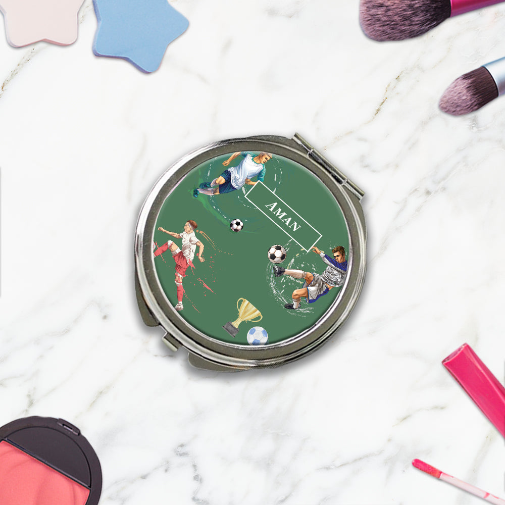 Football Fever Kids Compact Mirror