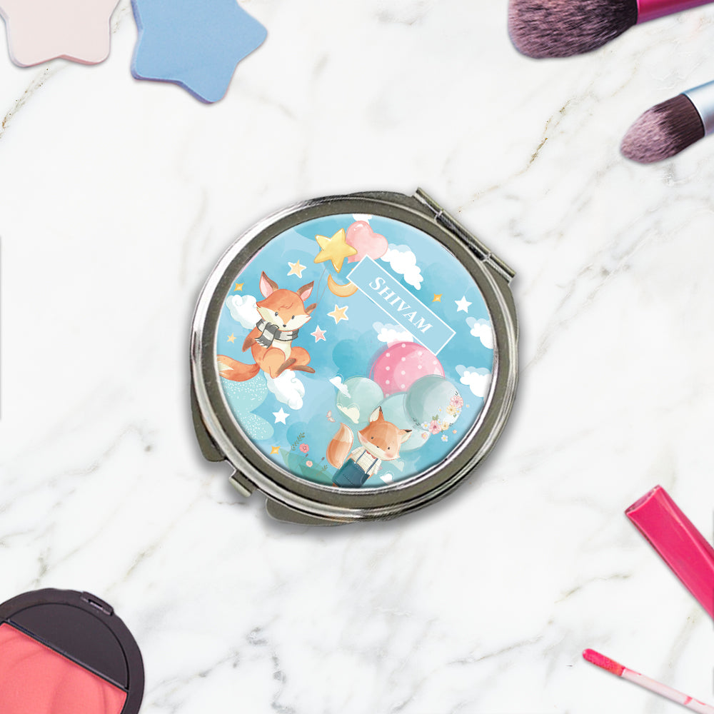 Lil Forest Friends Kids Compact Mirror