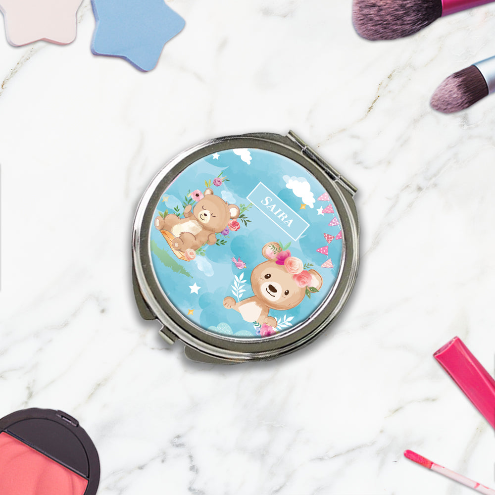 Lil Forest Friends Kids Compact Mirror