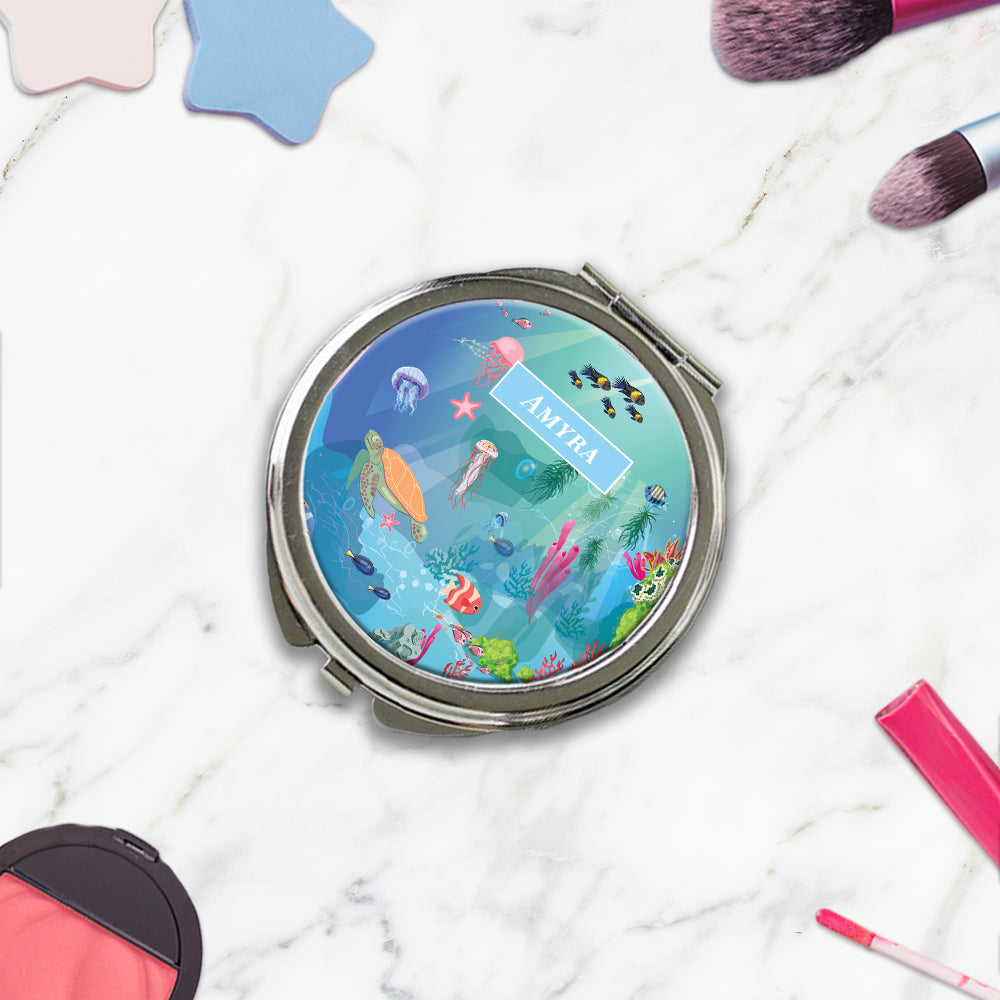 Ocean Bed Kids Compact Mirror