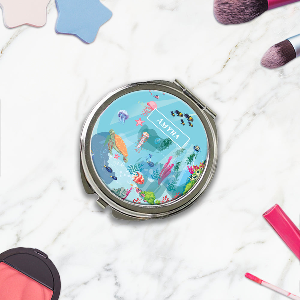 Ocean Bed Kids Compact Mirror