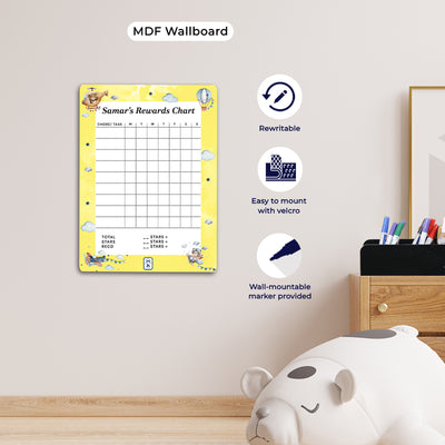 Teddy's Flight Reward Chart