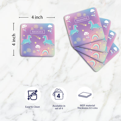 Unicorns & Rainbow Tableware Set