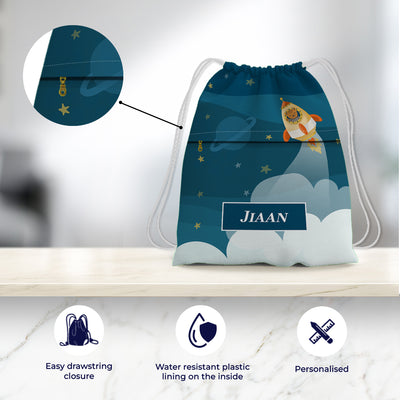 Rocket Bear Swim Bag