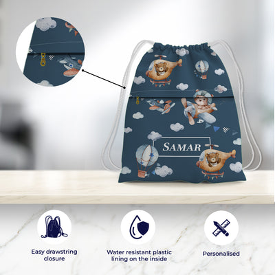 Teddy's Flight Swim Bag