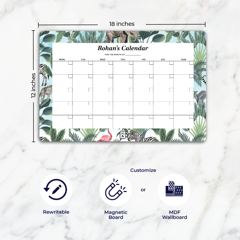 Savanna Spectrum Calendar