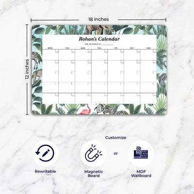 Savanna Spectrum Calendar