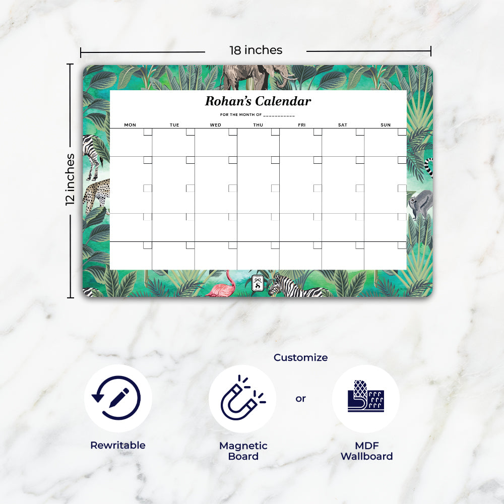 Savanna Spectrum Calendar