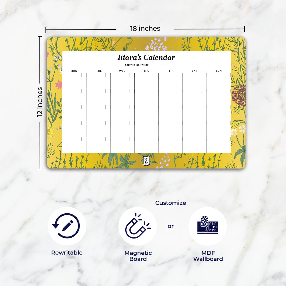 Wildbloom Calendar