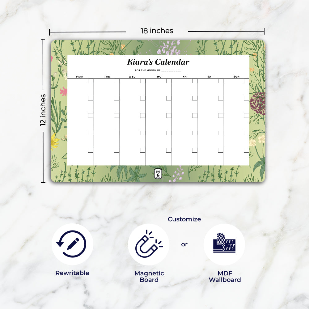 Wildbloom Calendar