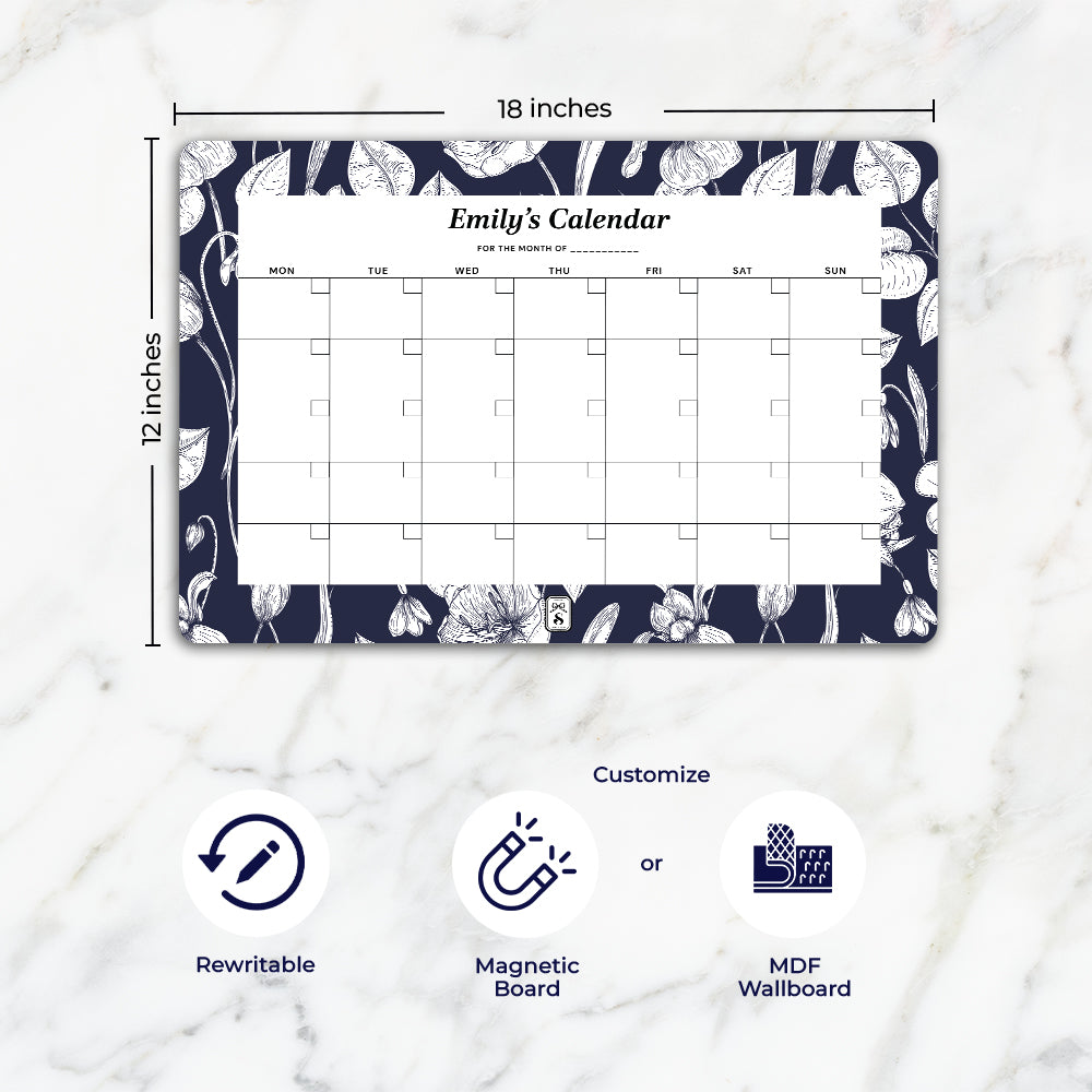 Ink Botanica Calendar