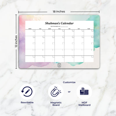 Gilded Strokes Calendar