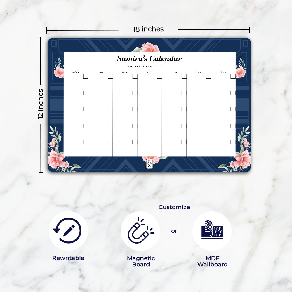 Deco Bloom Calendar