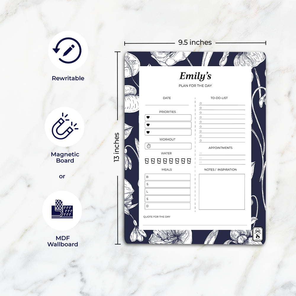 Ink Botanica Daily Planner