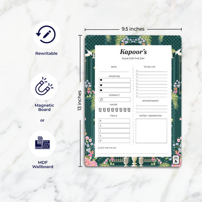 Secret Garden Daily Planner