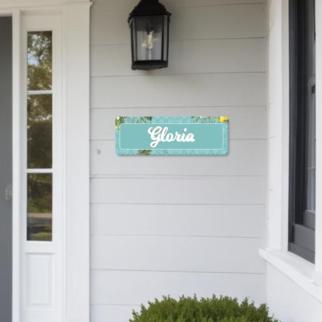 Lemon Grove  Name Plate - Petite