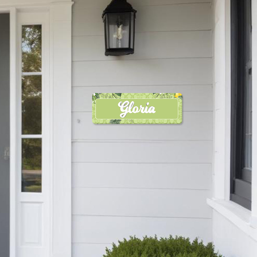 Lemon Grove  Name Plate - Petite