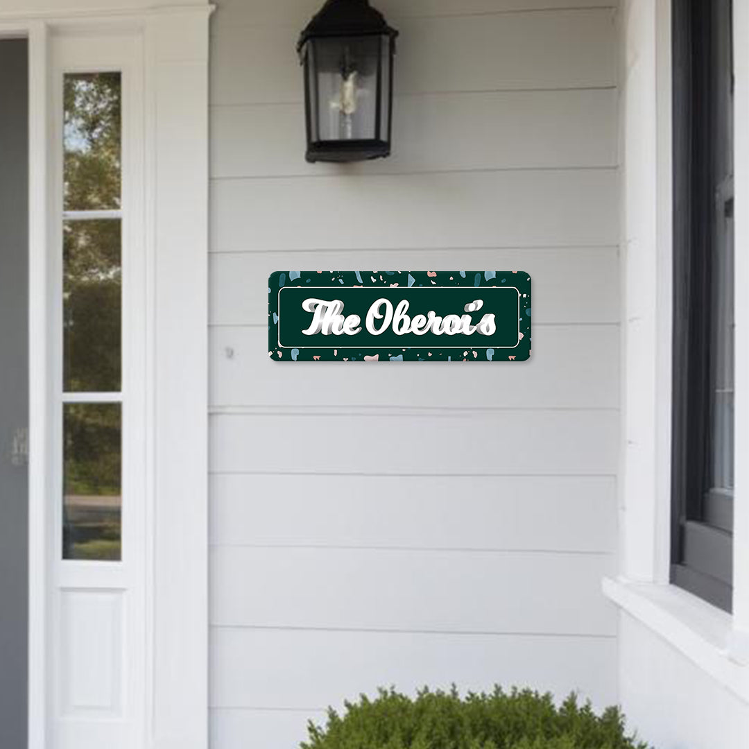 Terrazzo Name Plate - Petite