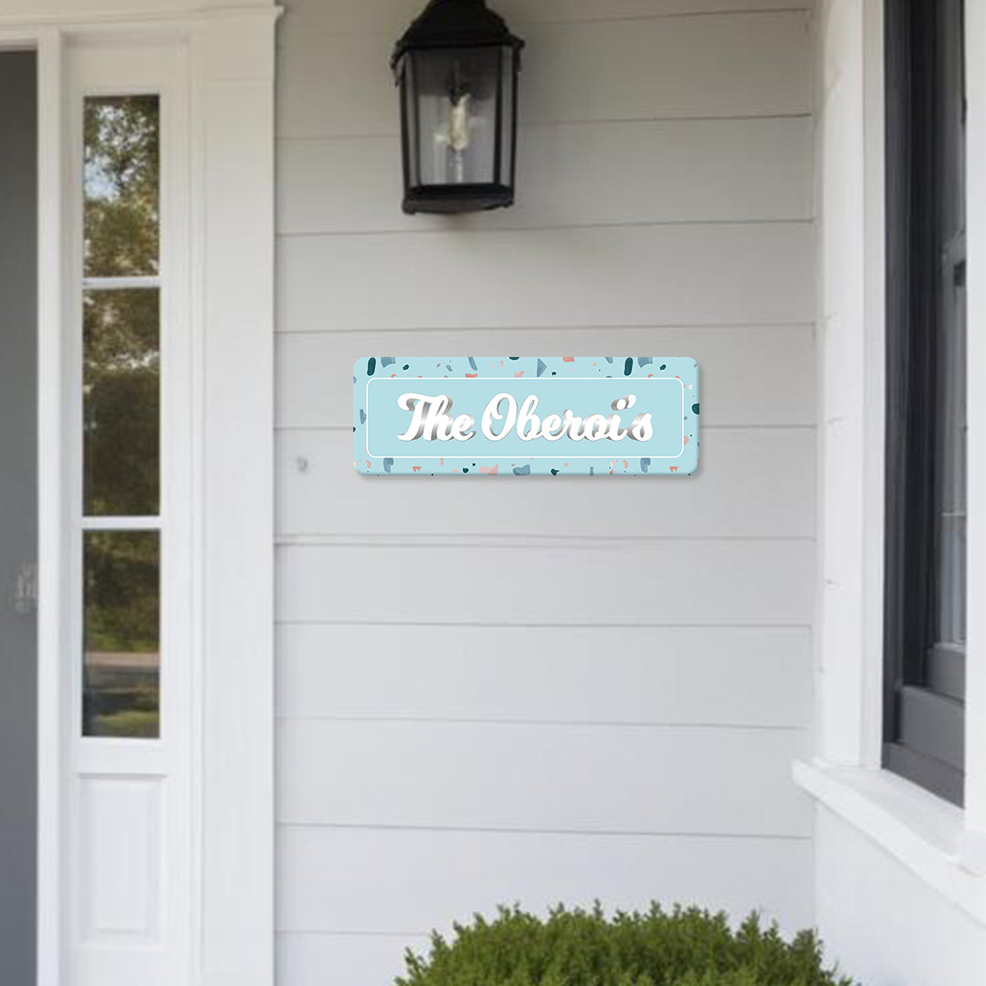 Terrazzo Name Plate - Petite