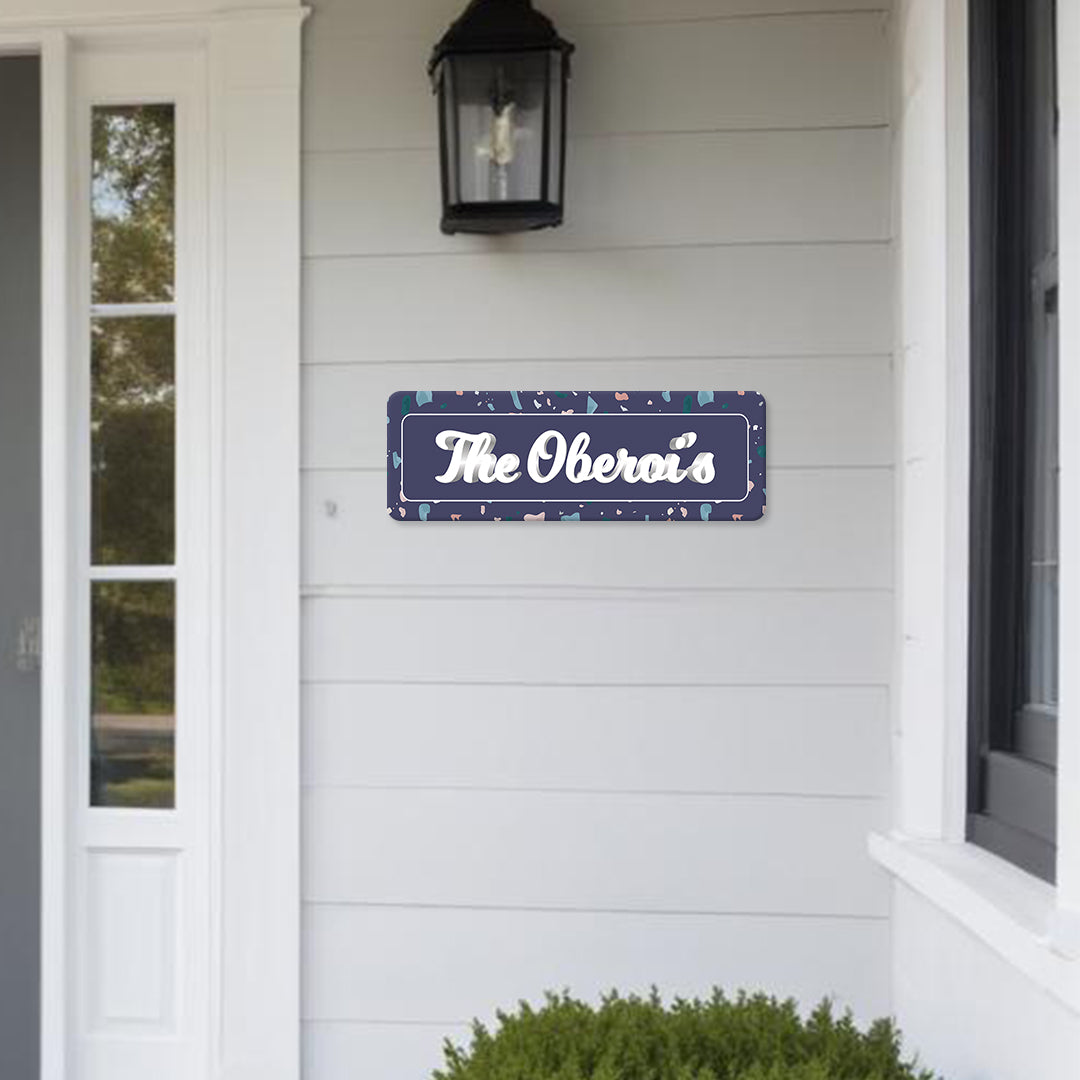 Terrazzo Name Plate - Petite