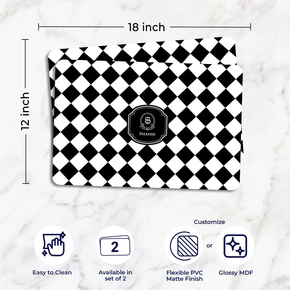 Checkered Placemat