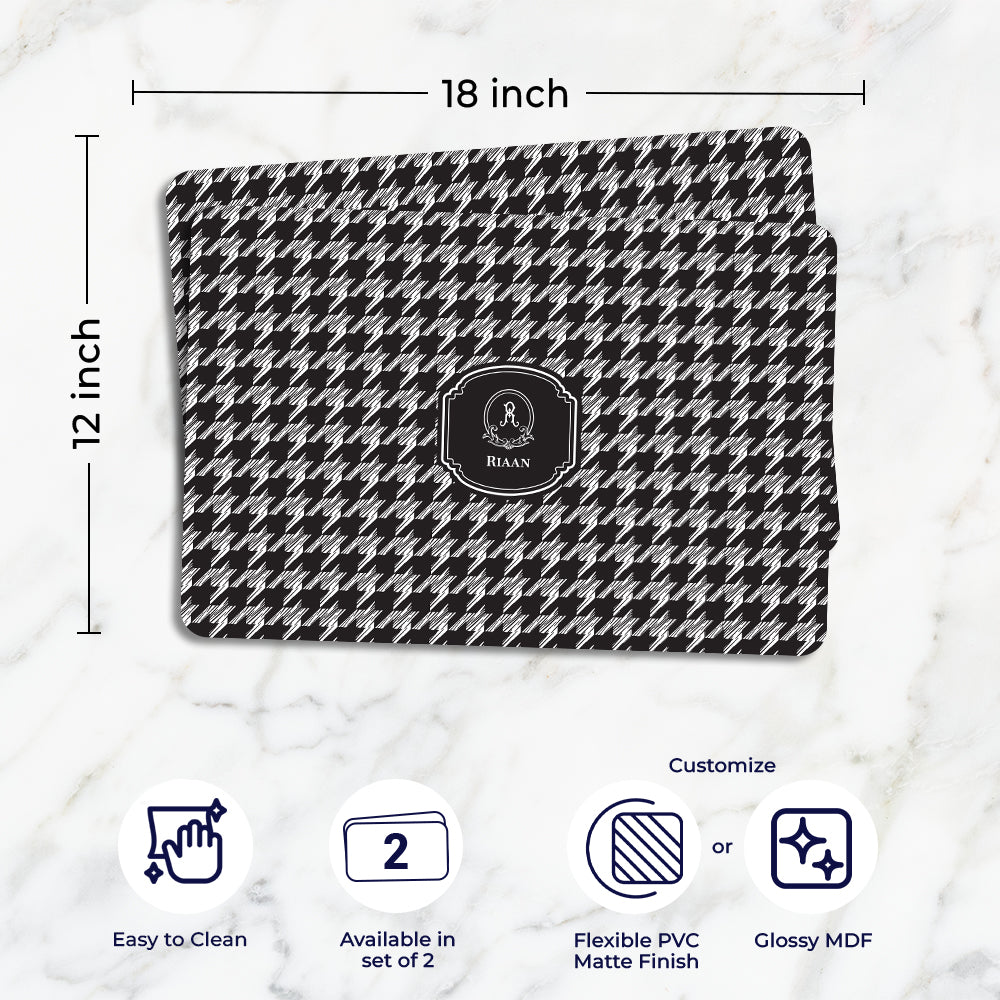 Houndstooth Placemat