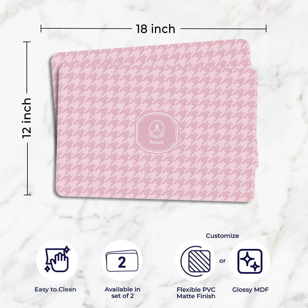 Houndstooth Placemat