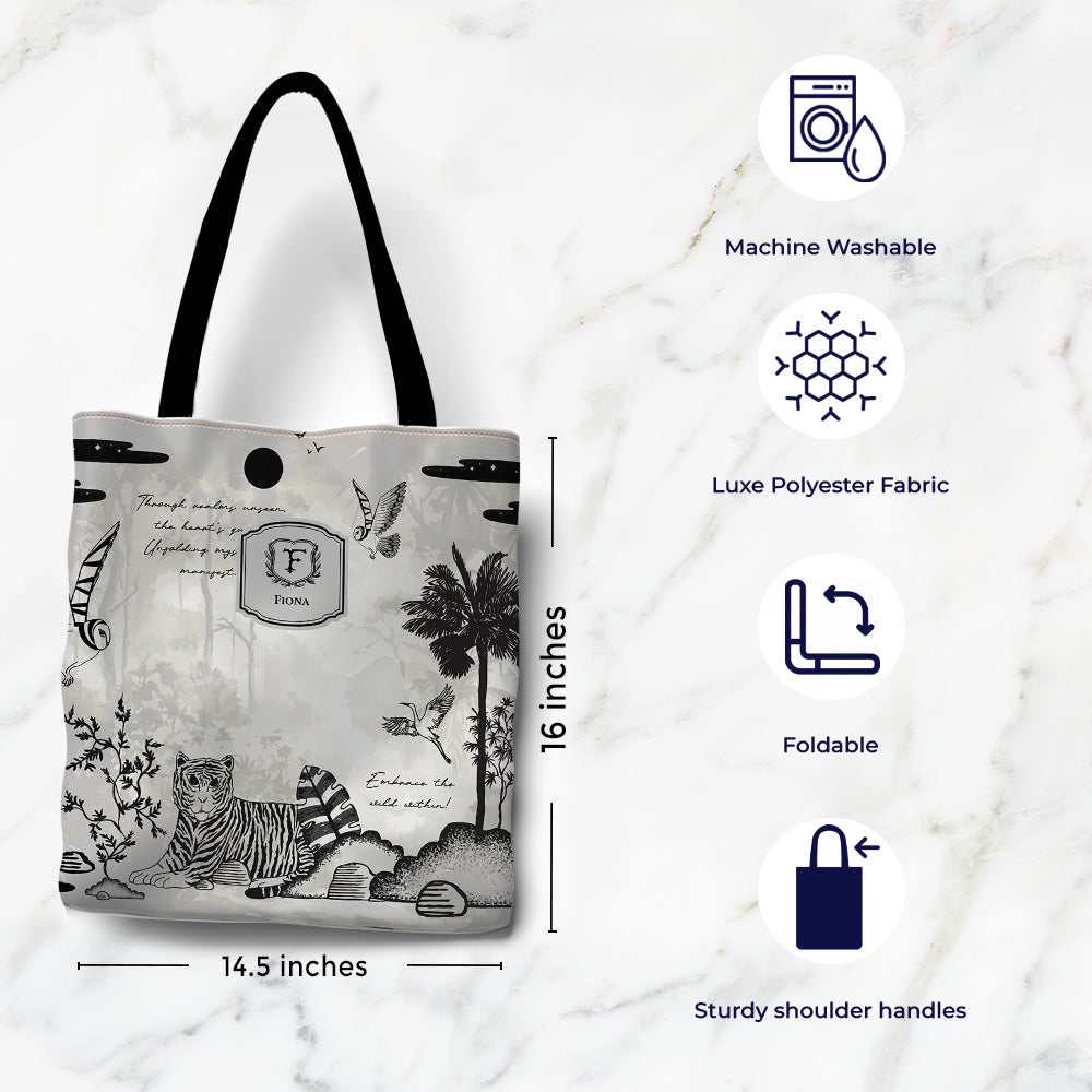 Jungle's Sonnet Tote Bag