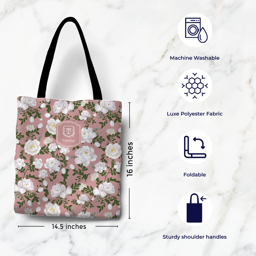 Peonies Tote Bag