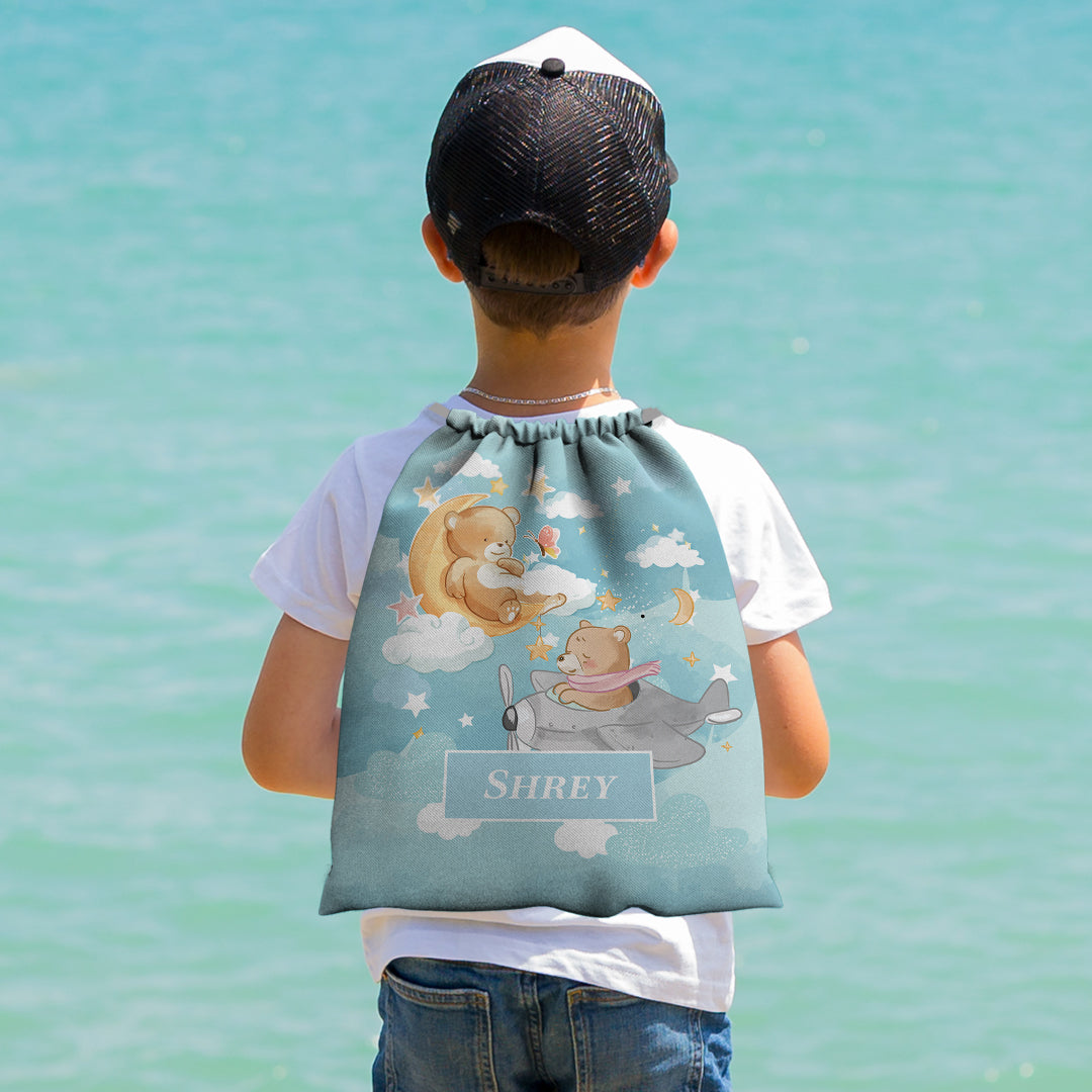 Lil Forest Friends Drawstring Bag (kids)