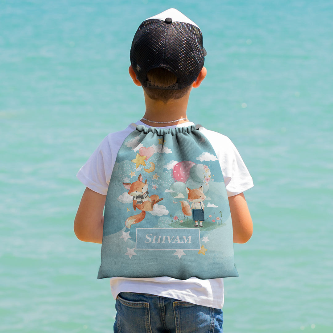 Lil Forest Friends Drawstring Bag (kids)