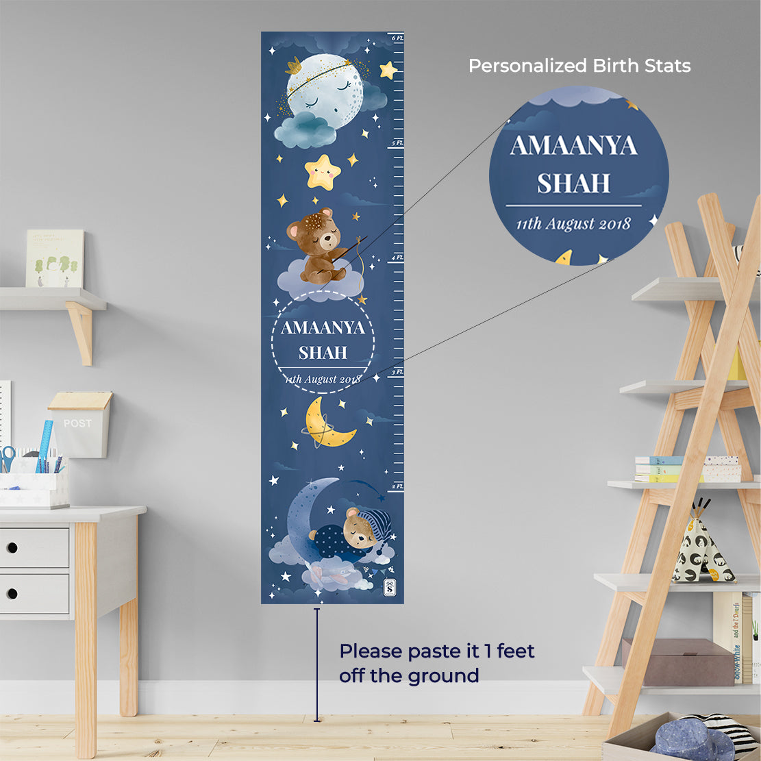 Moonlight Snuggles Height Chart (kids)